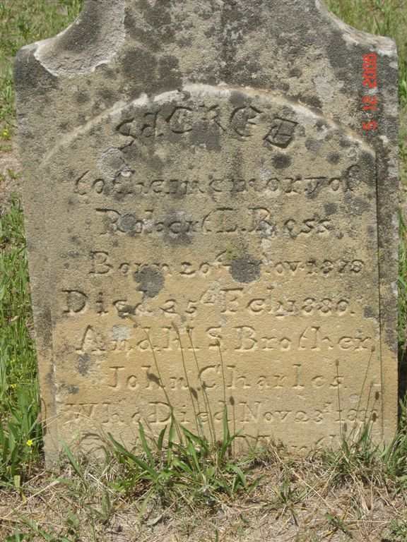 ROSS Robert 1878-1880