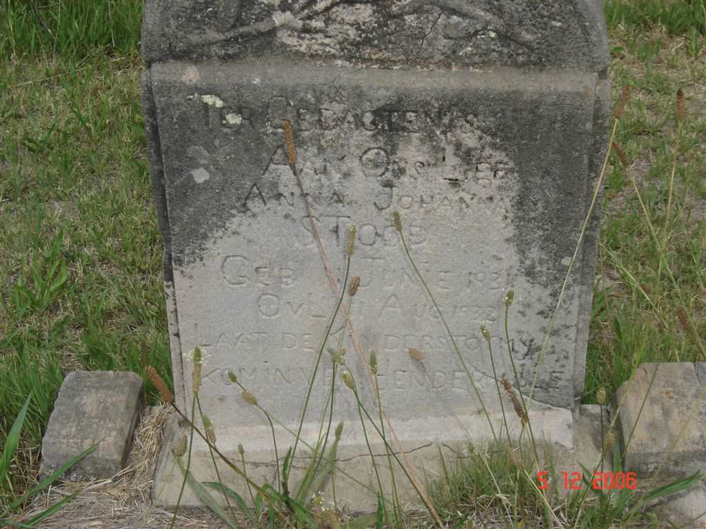 STOOP Anna Johanna 1931-1932