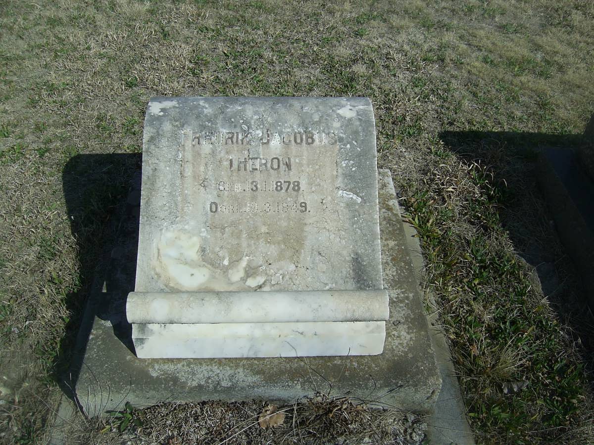 THERON Hendrik Jacob 1878-1949
