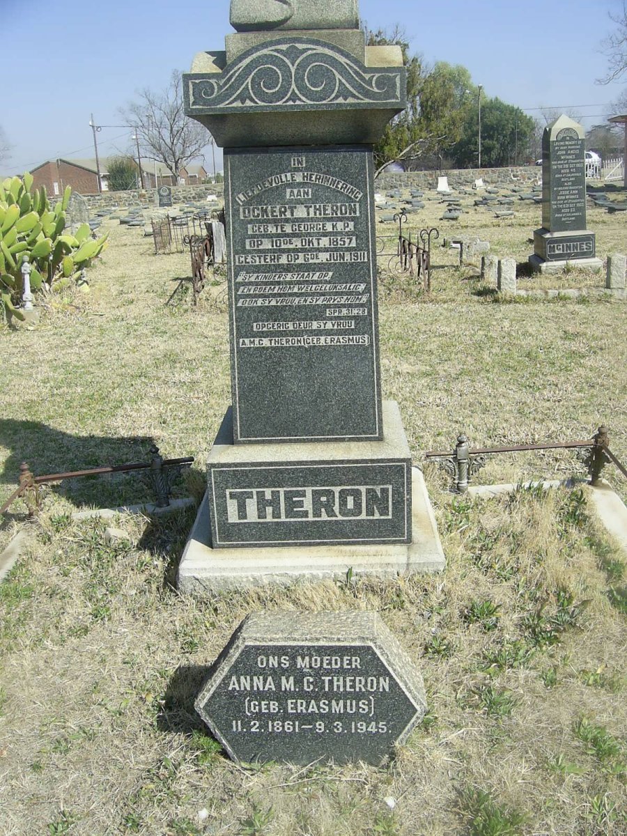 THERON Ockert 1857-1911