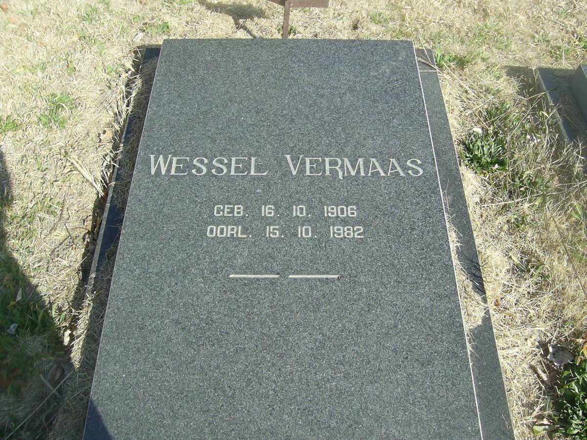 VERMAAS Wessel 1906-1982