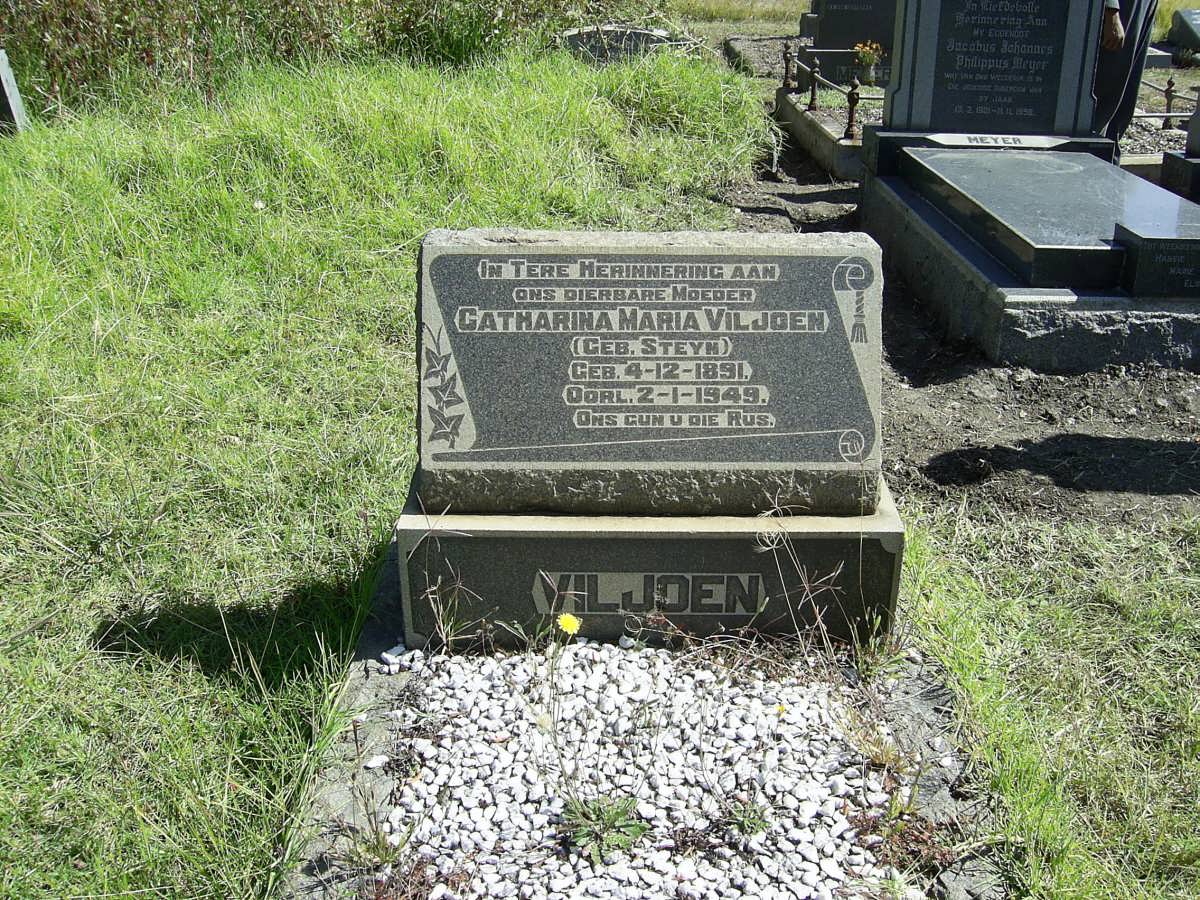 VILJOEN Catharina Maria nee STEYN 1891-1949