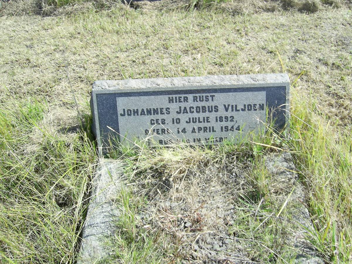 VILJOEN Johannes Jacobus 1892-1944