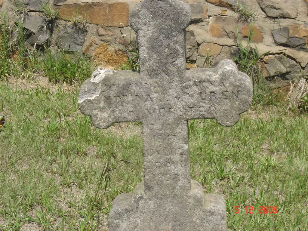 VORSTER Hendrina 184?-189?