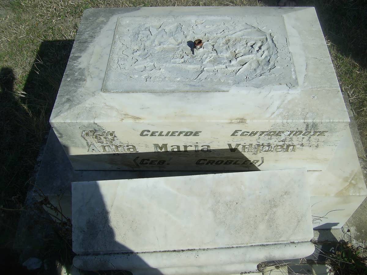 VILJOEN Anna Maria nee GROBLER 1859-1917
