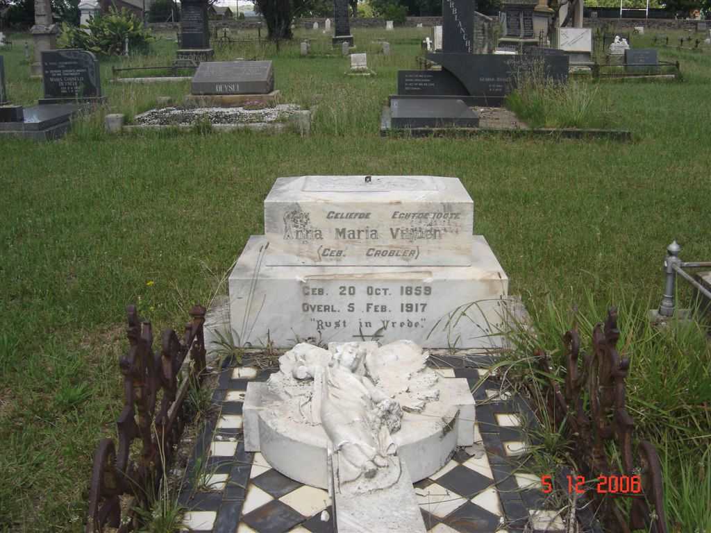 VILJOEN Anna Maria nee GROBLER 1859-1917