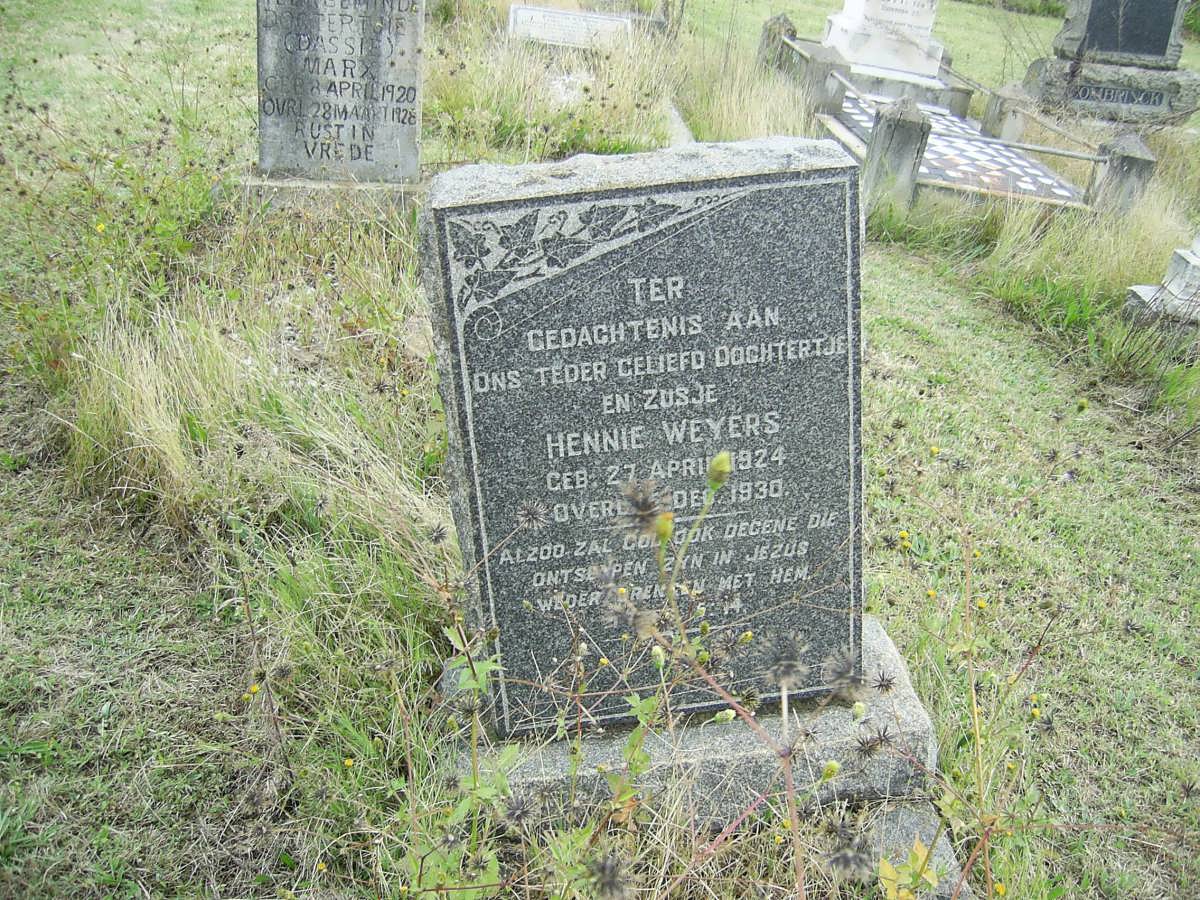 WEYERS Hennie 1924-1930