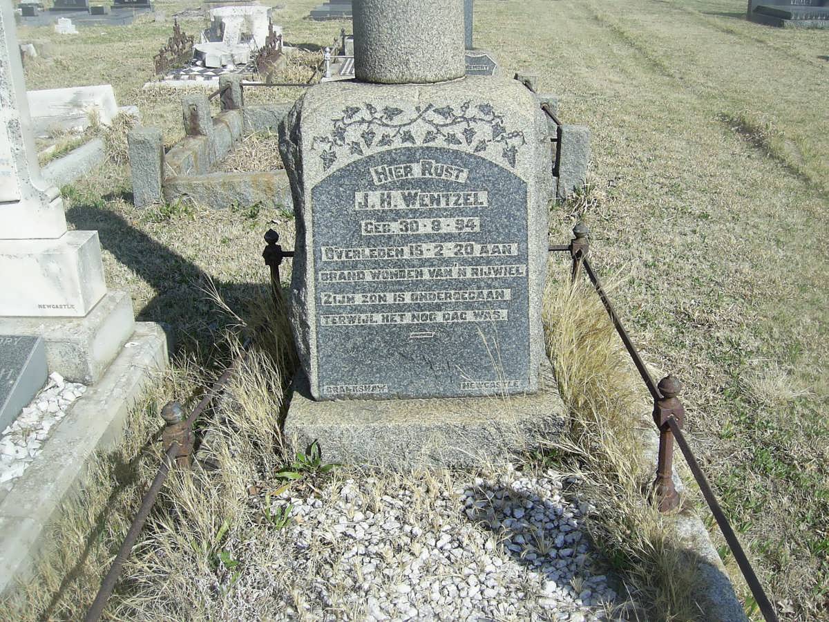 WENTZEL J.H.  -1920
