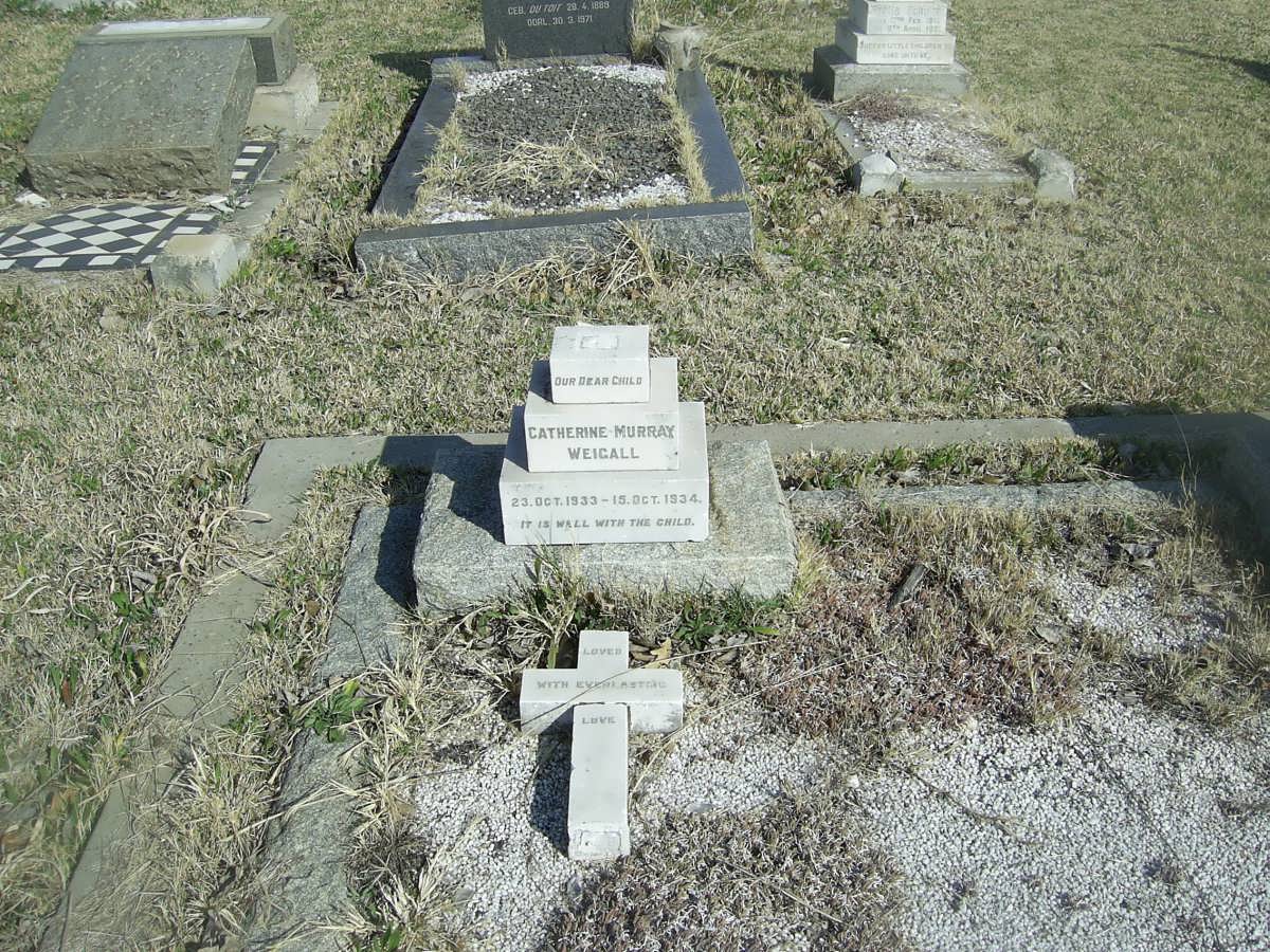 WEICALL Catherine Murray 1933-1934