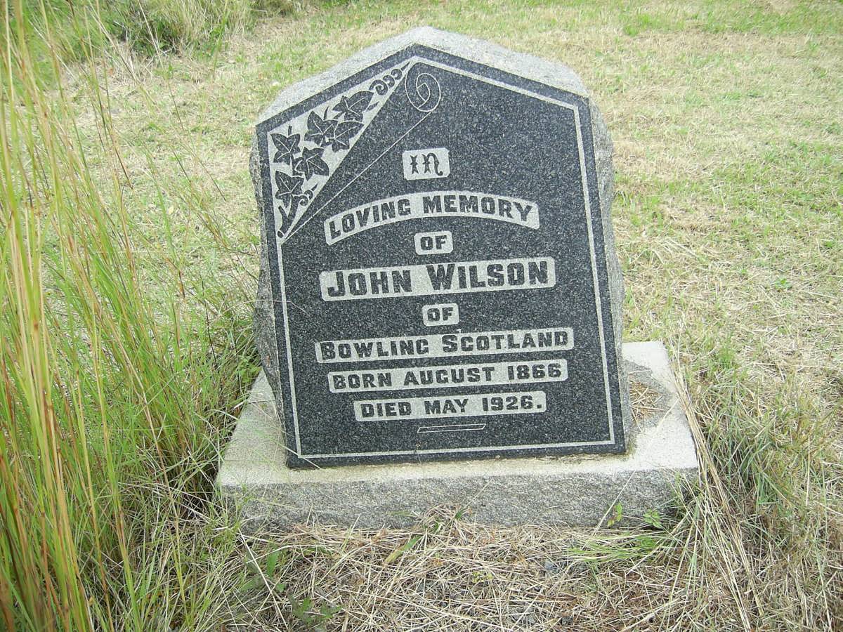 WILSON John 1866-1926