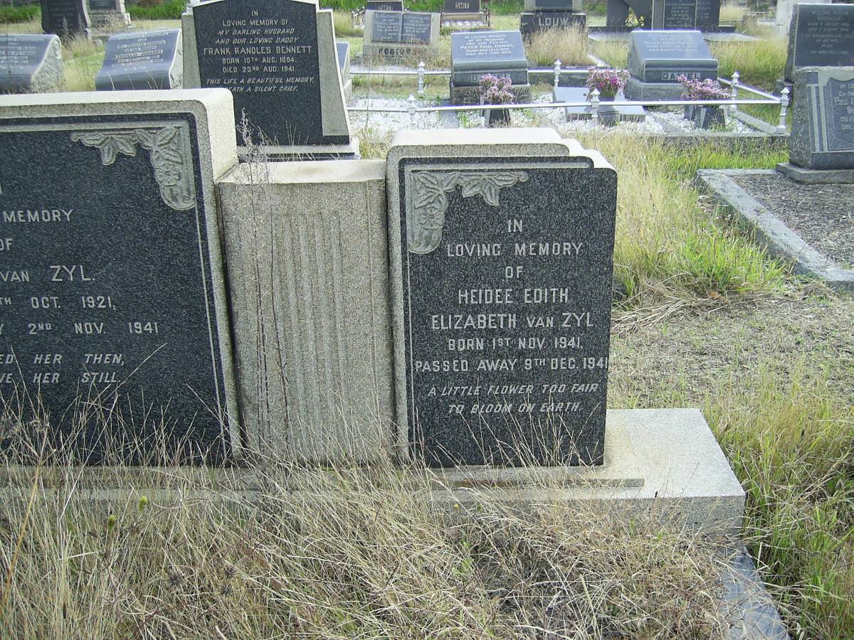 ZYL Heidee Edith Elizabeth, van 1941-1941