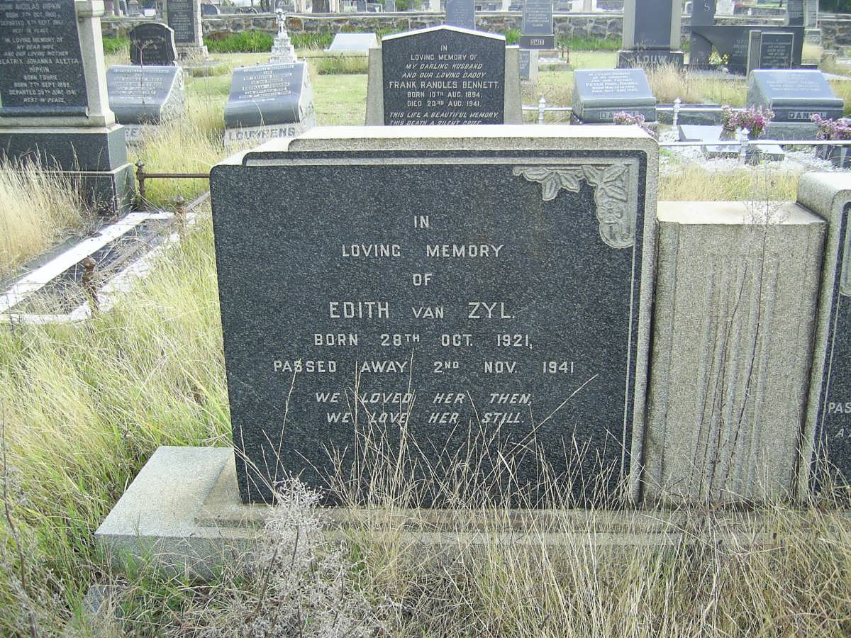 ZYL Edith, van 1921-1941