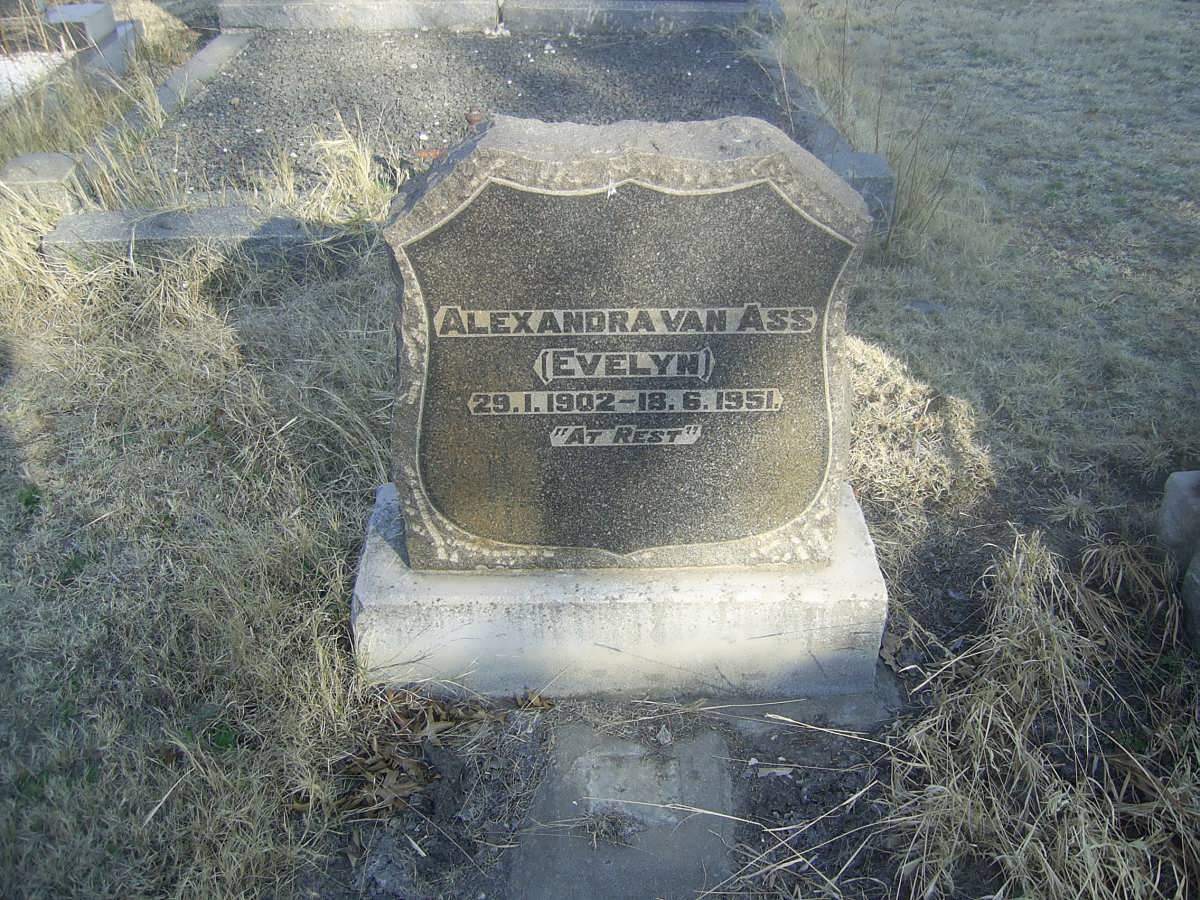 ASS Alexandra, van nee EVELYN 1902-1951