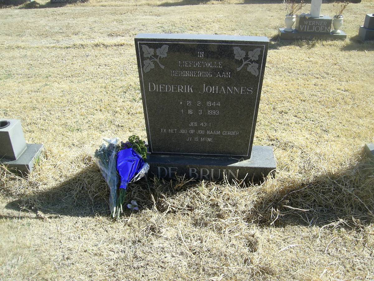 BRUIN Diederik Johannes, de 1944-1993