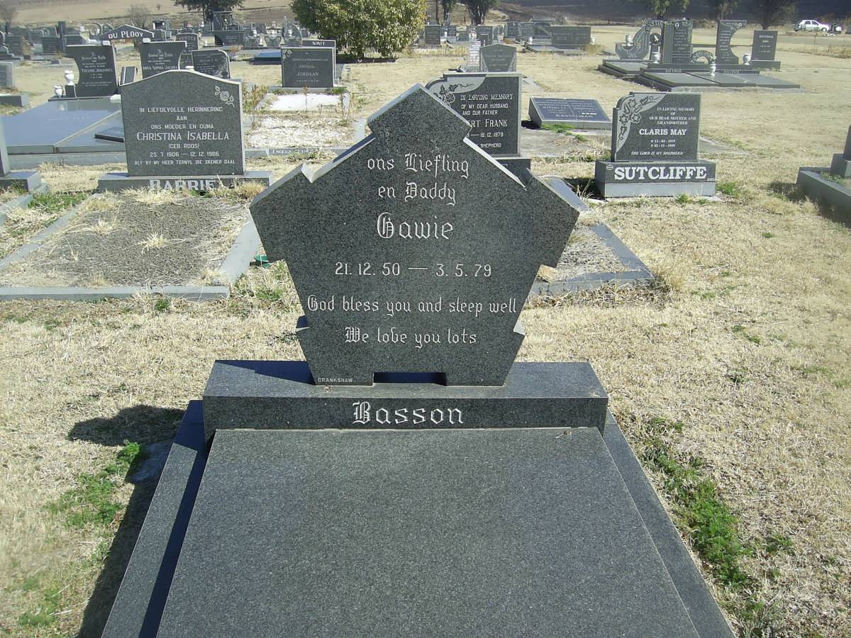 BASSON Gawie 1950-1979