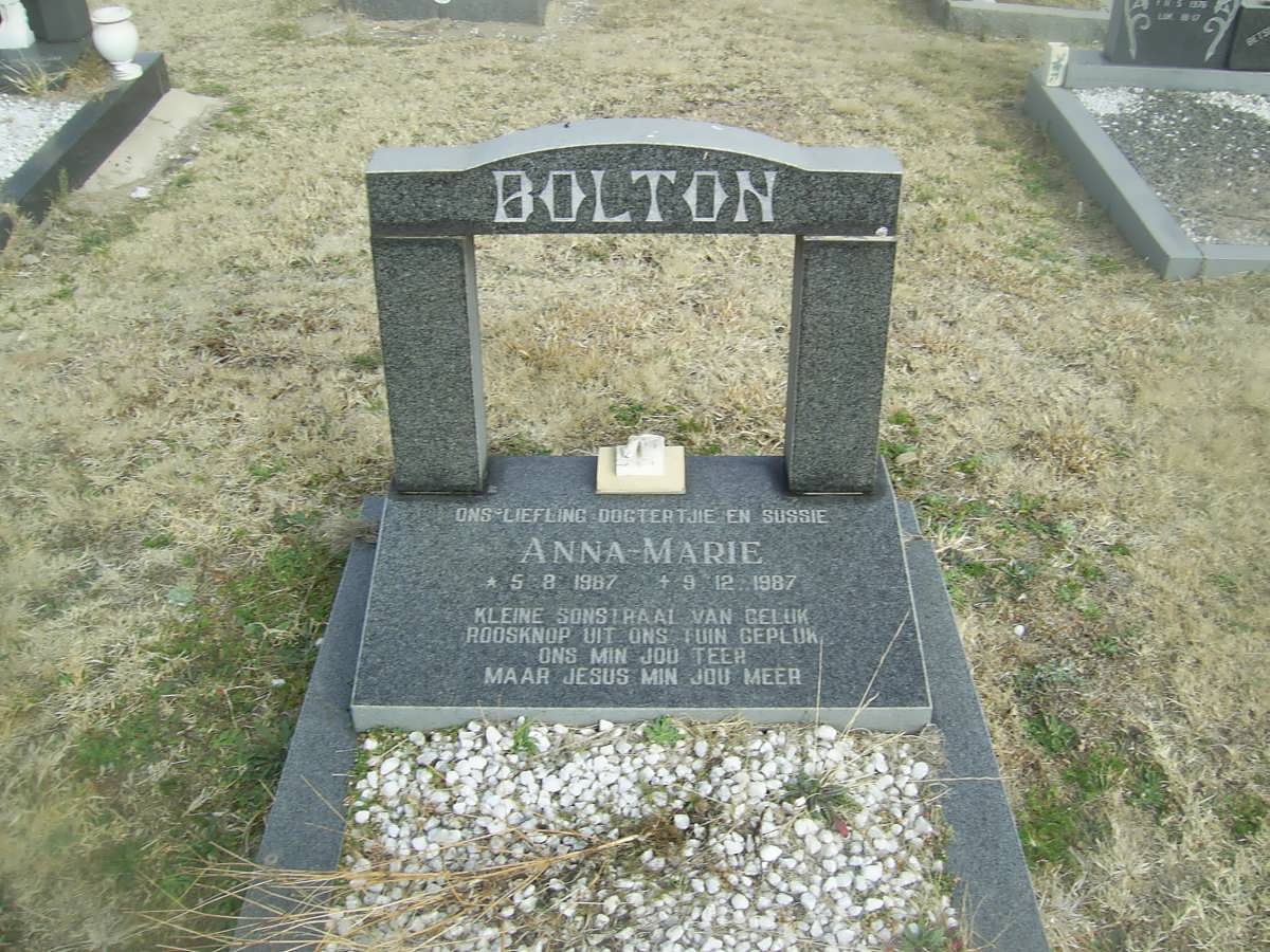 BOLTON Anna-Marie 1987-1987
