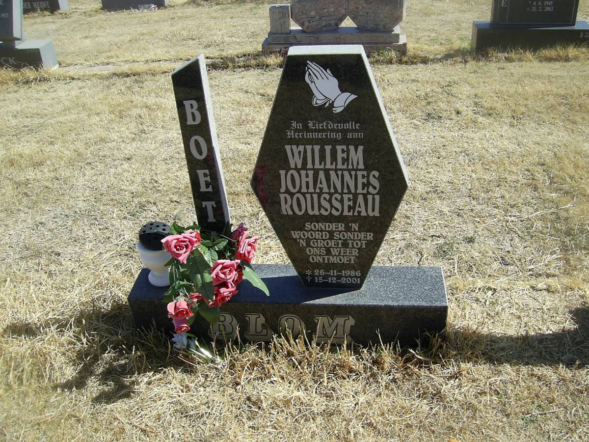 BLOM Willem Johannes Rousseau 1986-2001