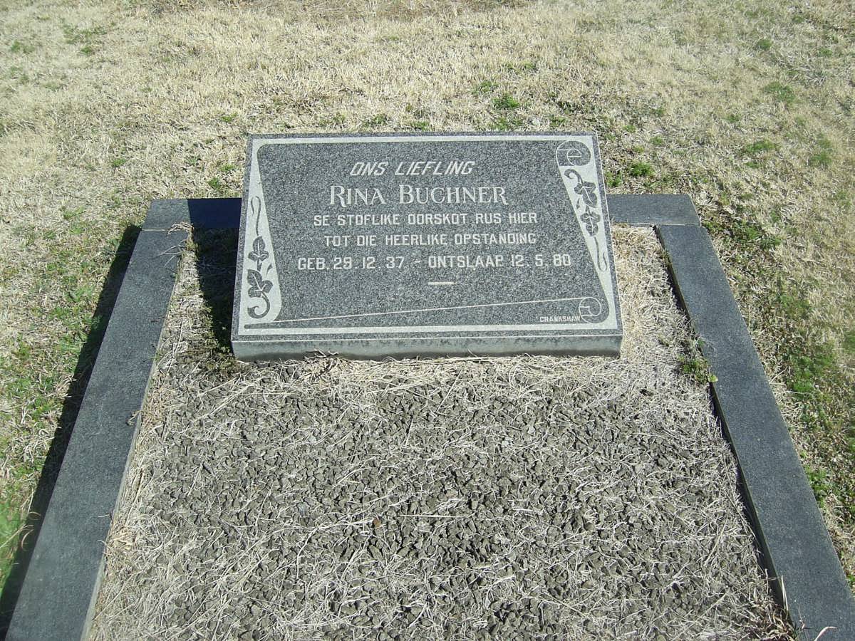 BUCHNER Rina 1937-1980
