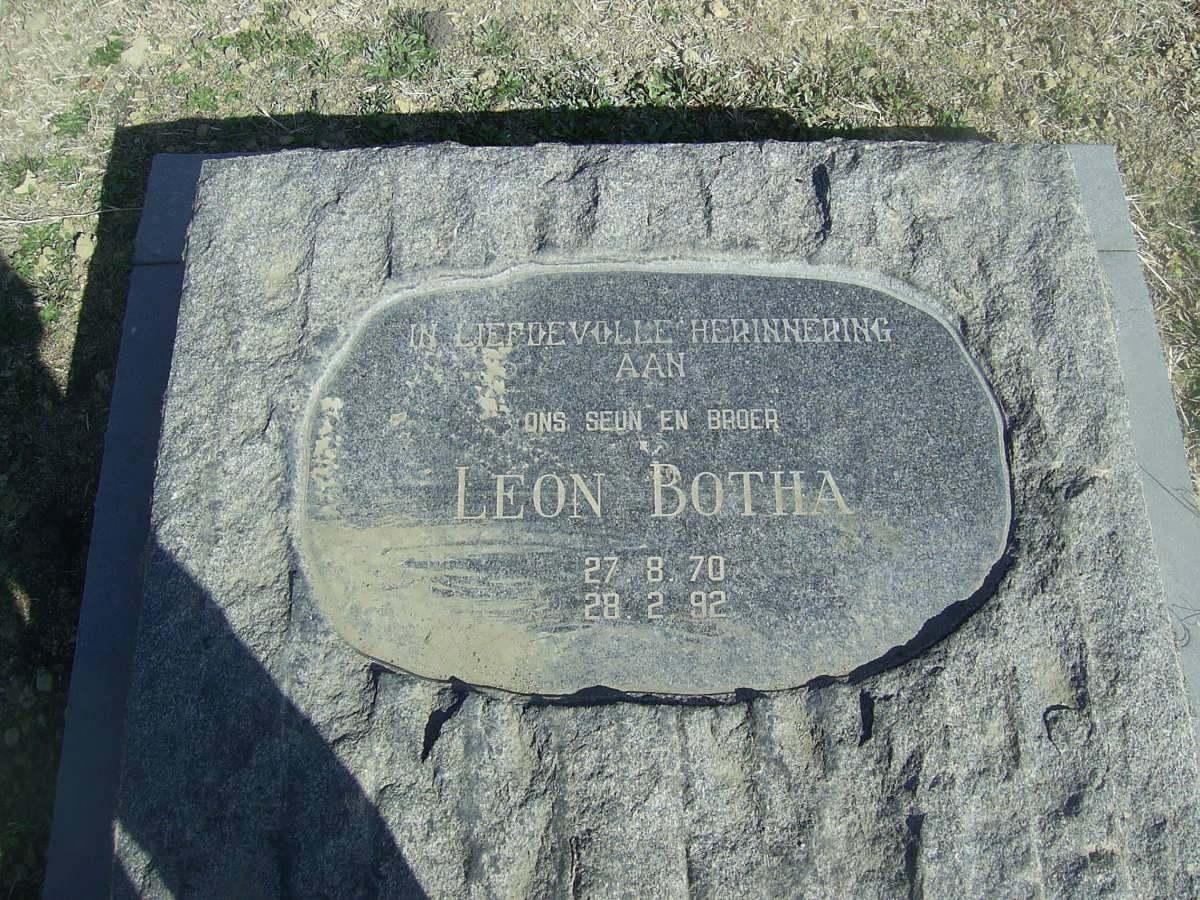 BOTHA Leon 1970-1992