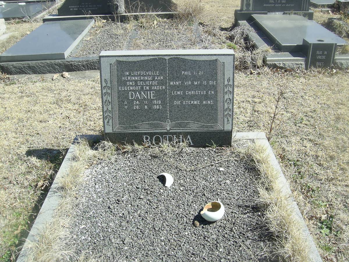 BOTHA Danie 1919-1963