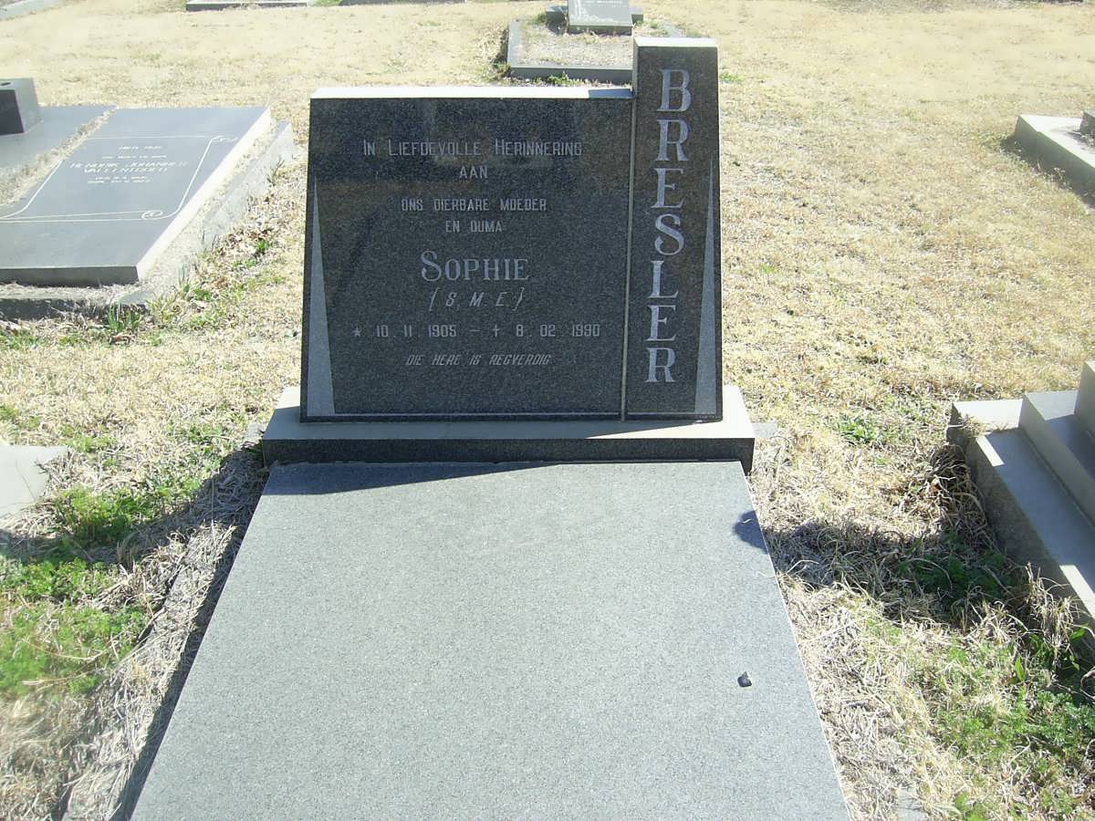 BRESLER S.M.E. 1905-1980