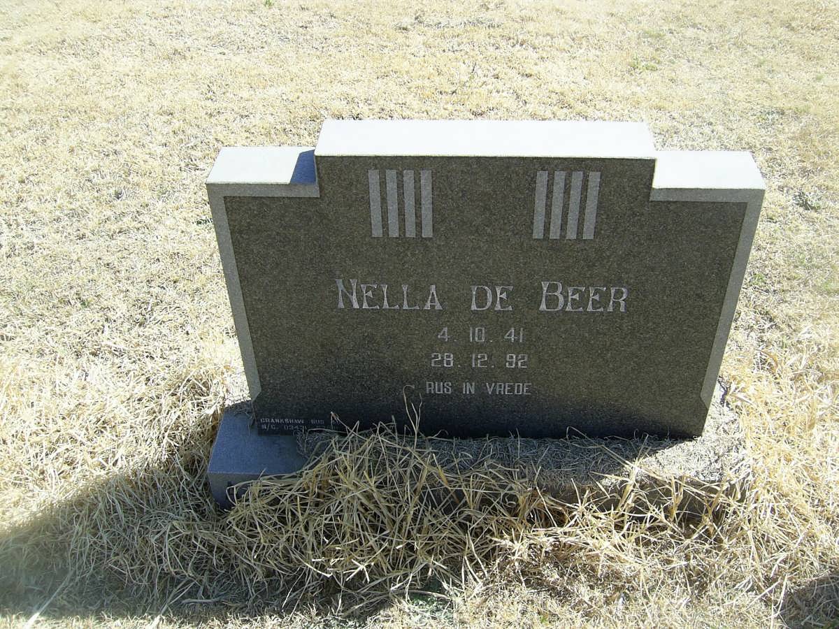 BEER Nella, de 1941-1992