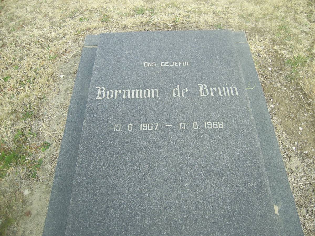 BRUIN Bornman, de 1967-1968