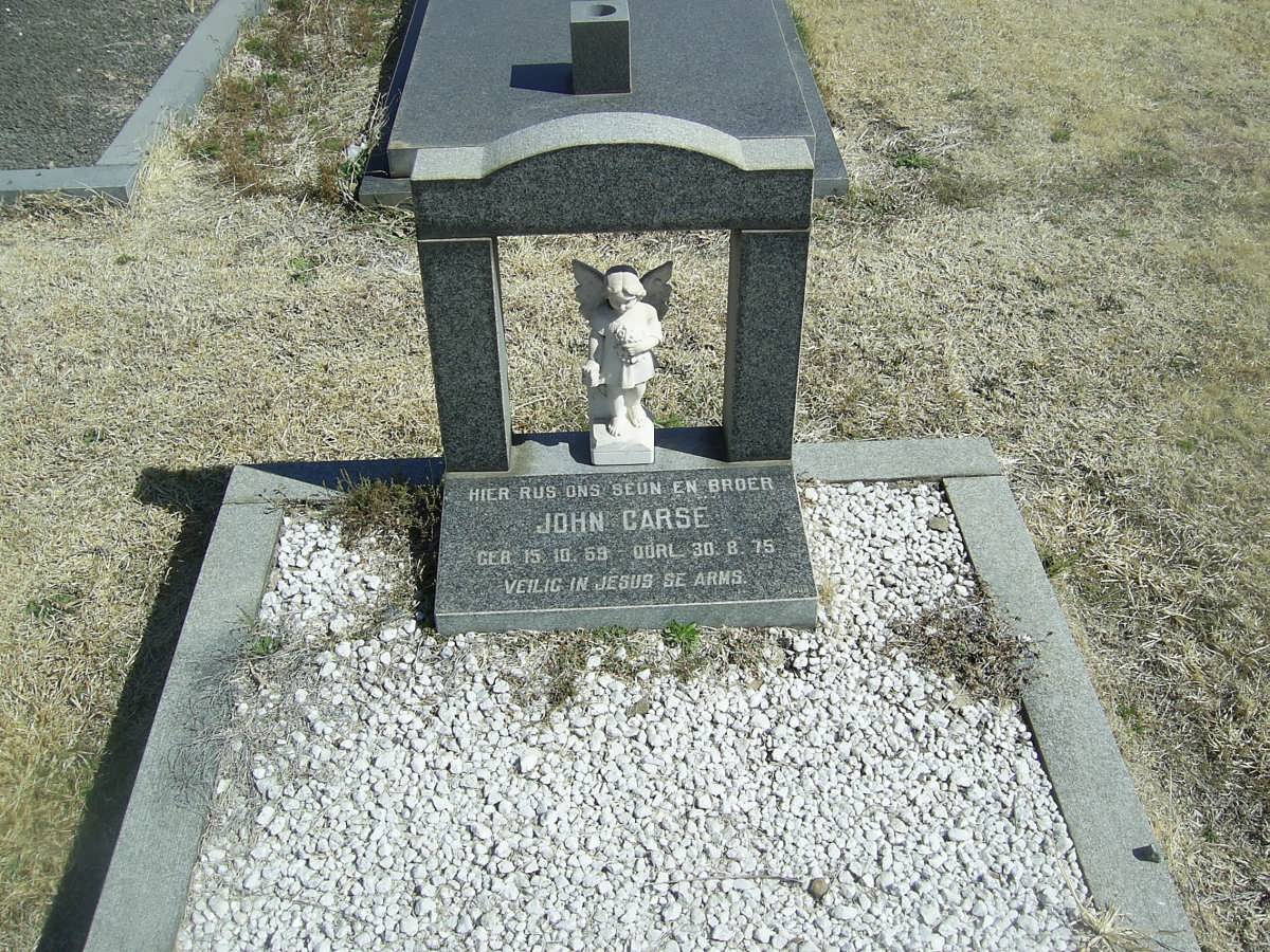 CARSE John 1969-1975