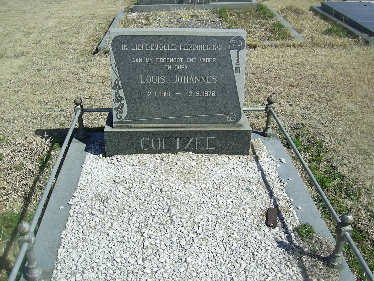 COETZEE Louis Johannes 1918-1978