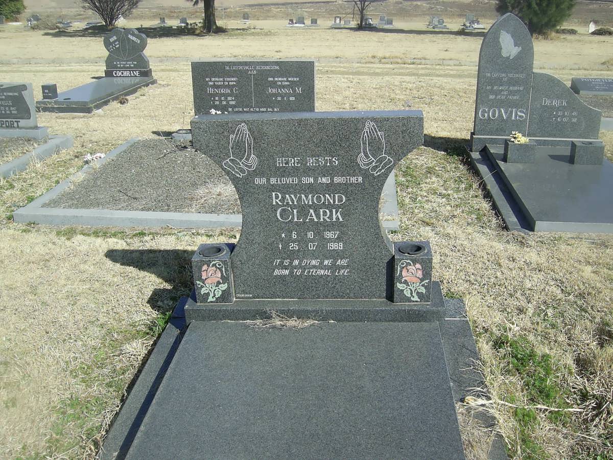 CLARK Raymond 1967-1989