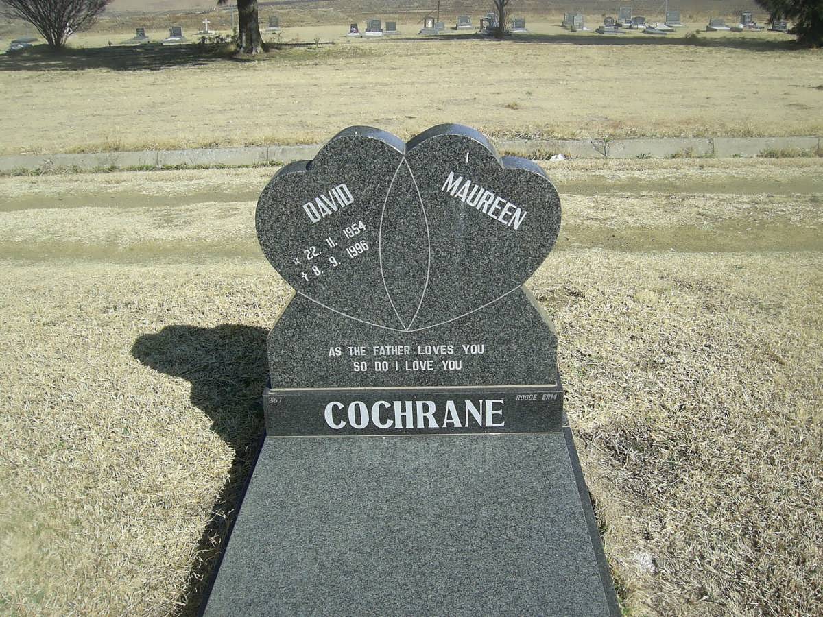 COCHRANE David 1954-1996 &amp; Maureen
