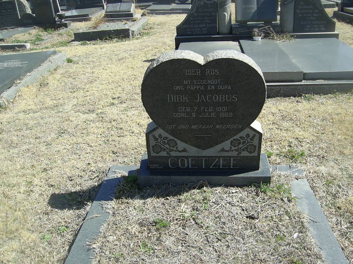 COETZEE Dirk Jacobus 1901-1969