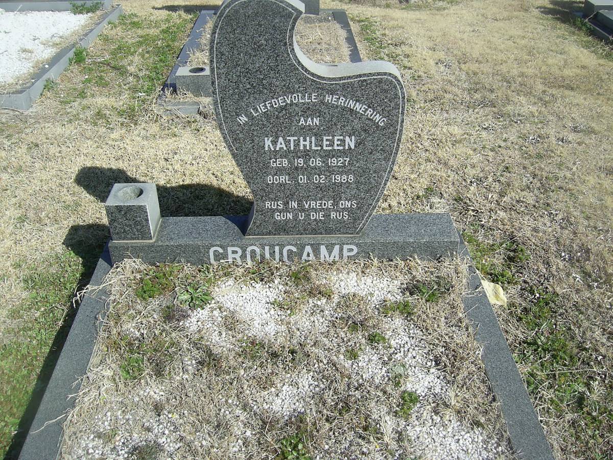 CROUCAMP Kathleen 1927-1988