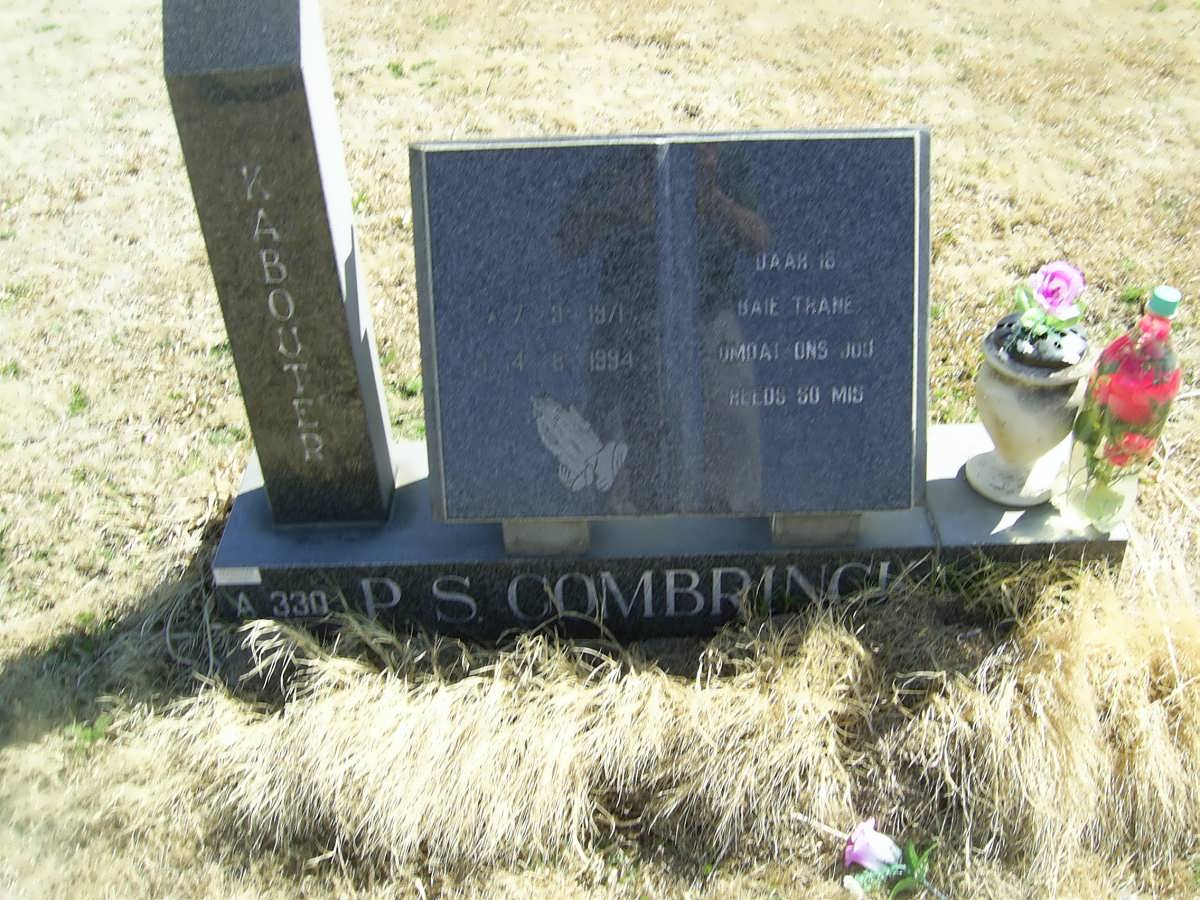 COMBRINCK P.S. 1911-1994