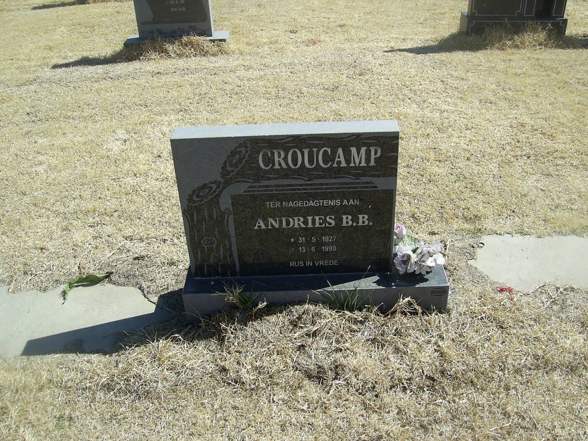 CROUCAMP Andries B.B. 1927-1998