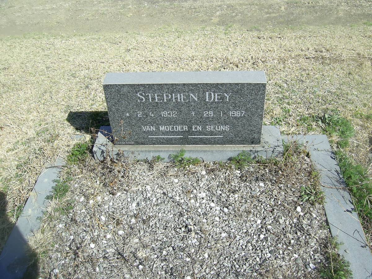 DEY Stephen 1912-1987