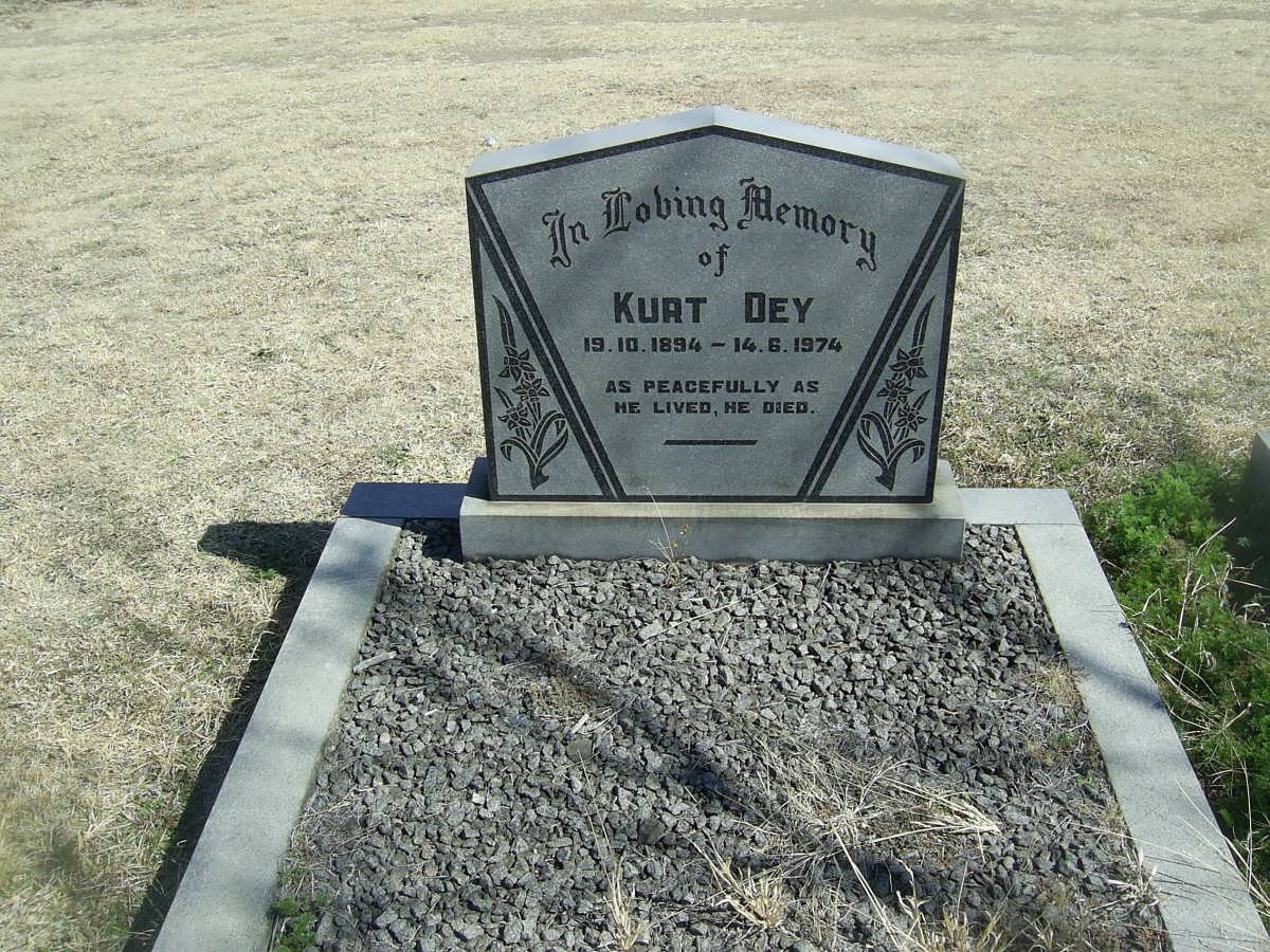 DEY Kurt 1894-1974