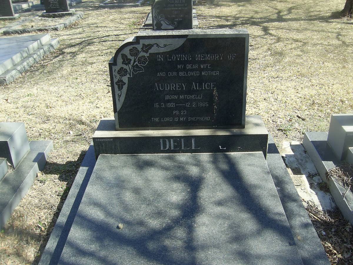 DELL Audrey Alice nee MITCHELL 1921-1985