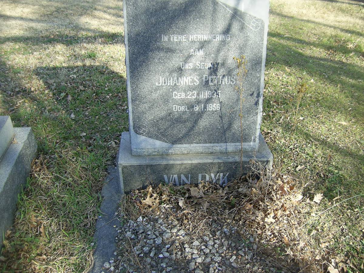 DYK Johannes Petrus, van 1935-1956