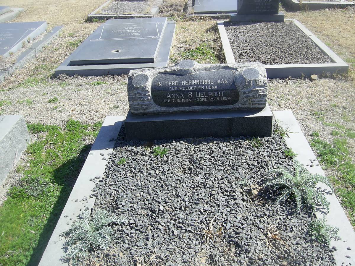 DELPORT Anna S. 1904-1984
