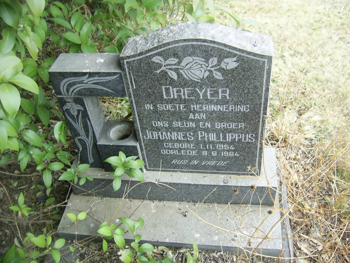 DREYER Johannes Phillippus 1954-1964