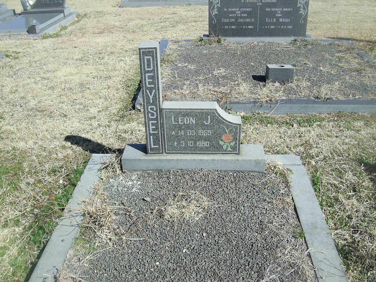DEYSEL Leon J. 1959-1980