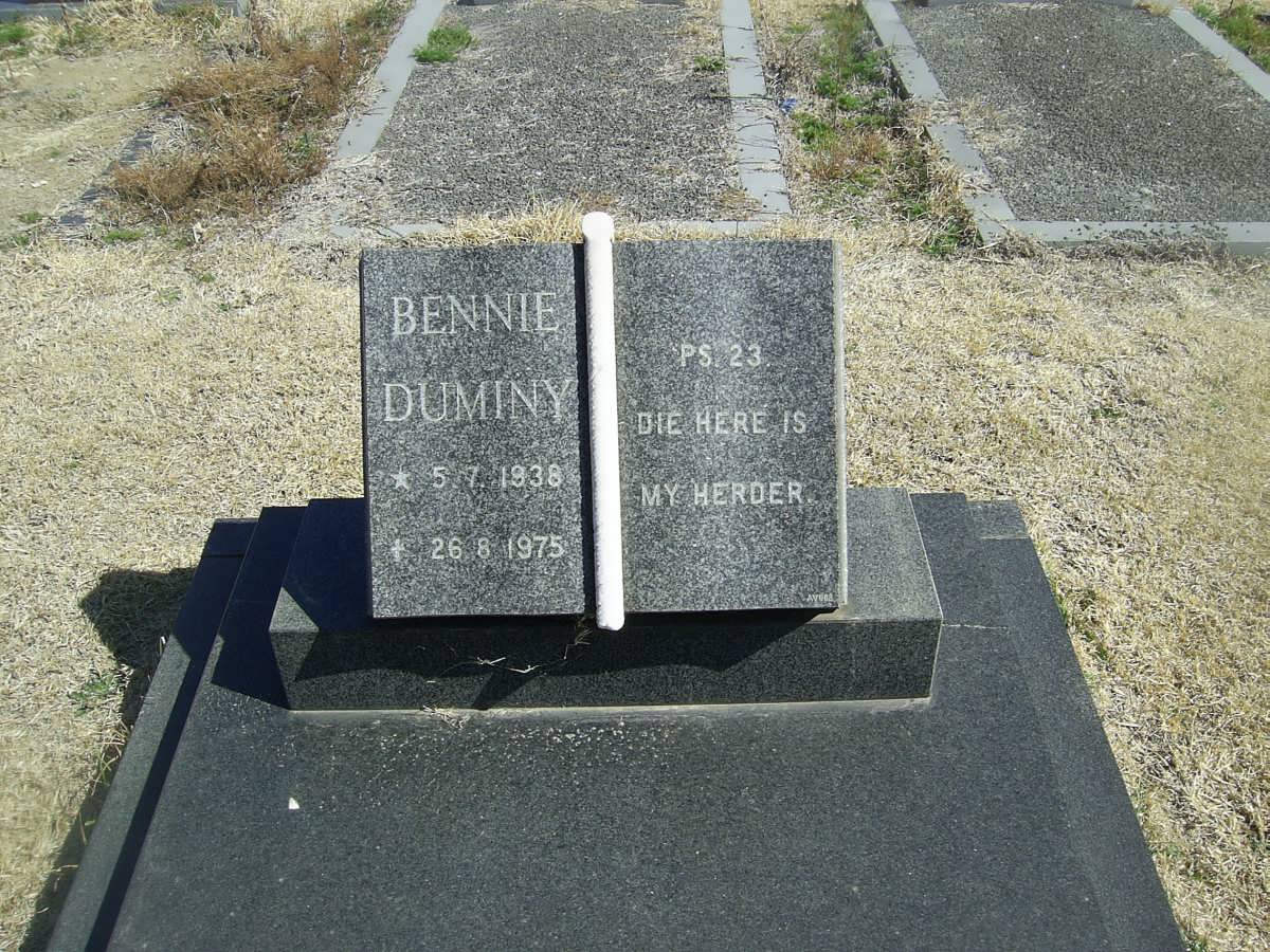 DUMINY Bennie 1938-1975