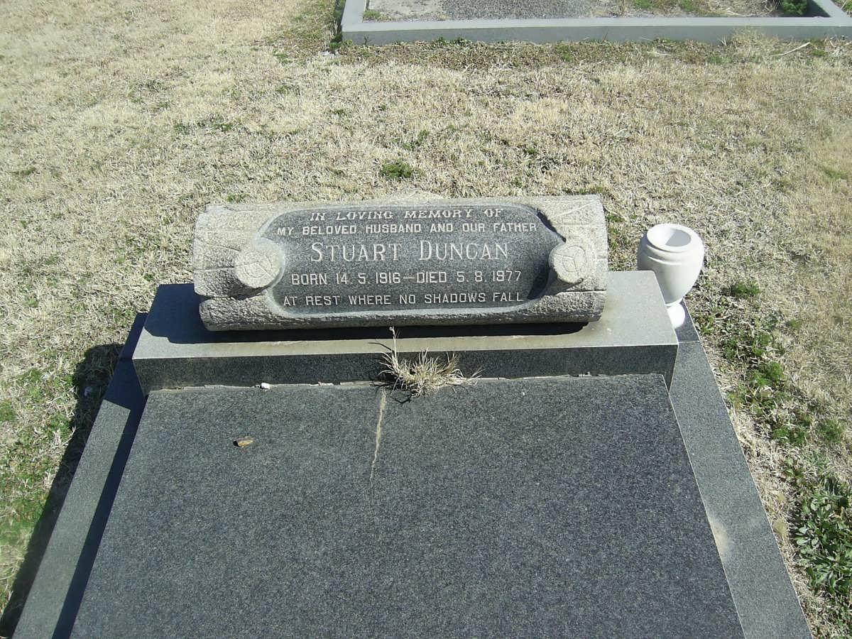 DUNCAN Stuart 1916-1977