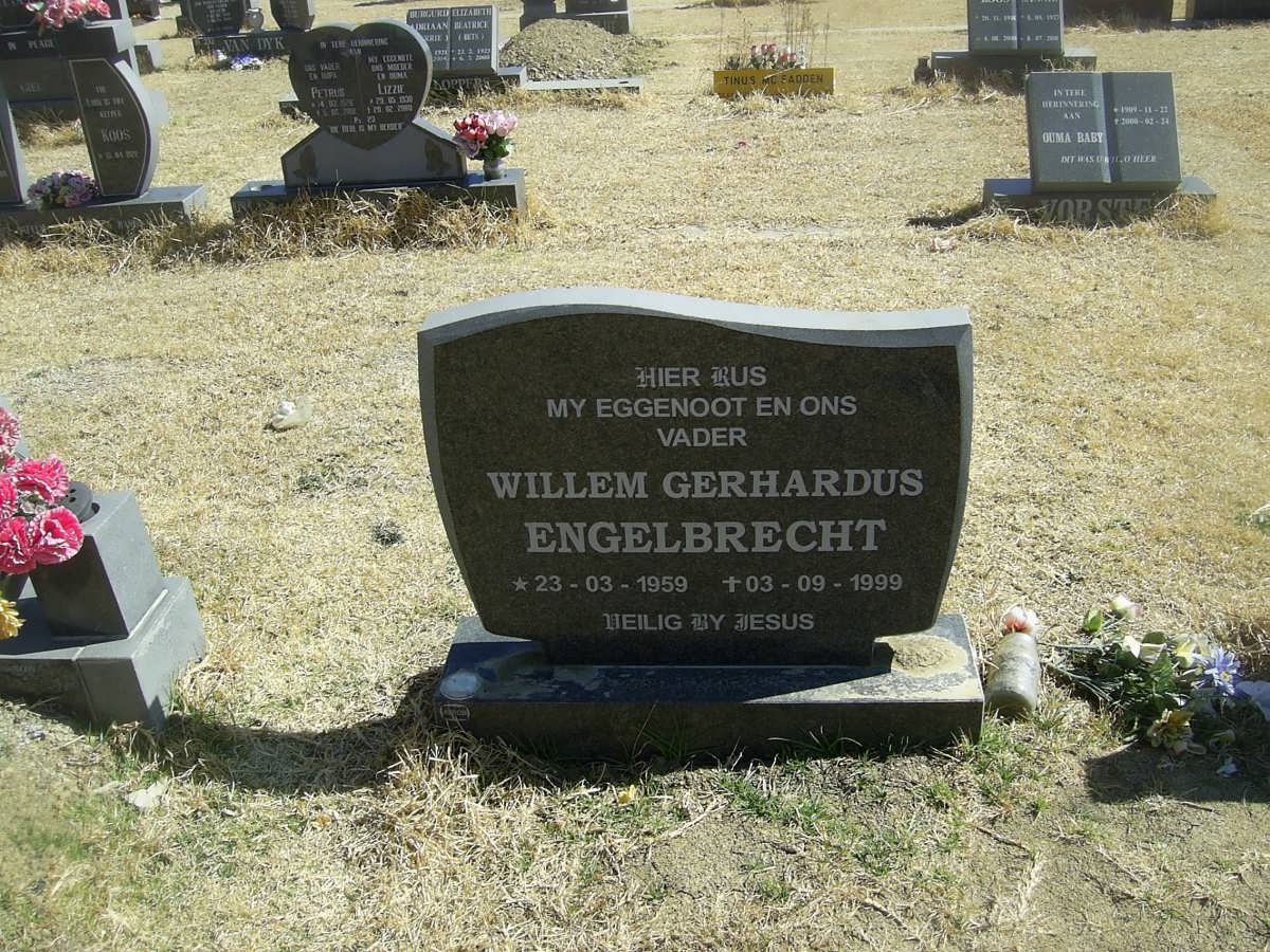 ENGELBRECHT Willem Gerhardus 1959-1999