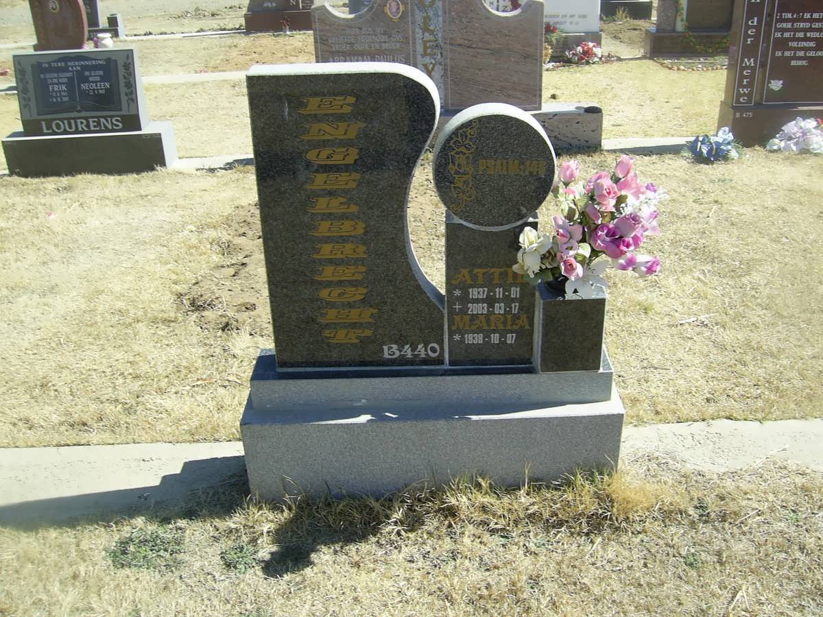 ENGELBRECHT Attie 1937-2003 &amp; Maria 1939-
