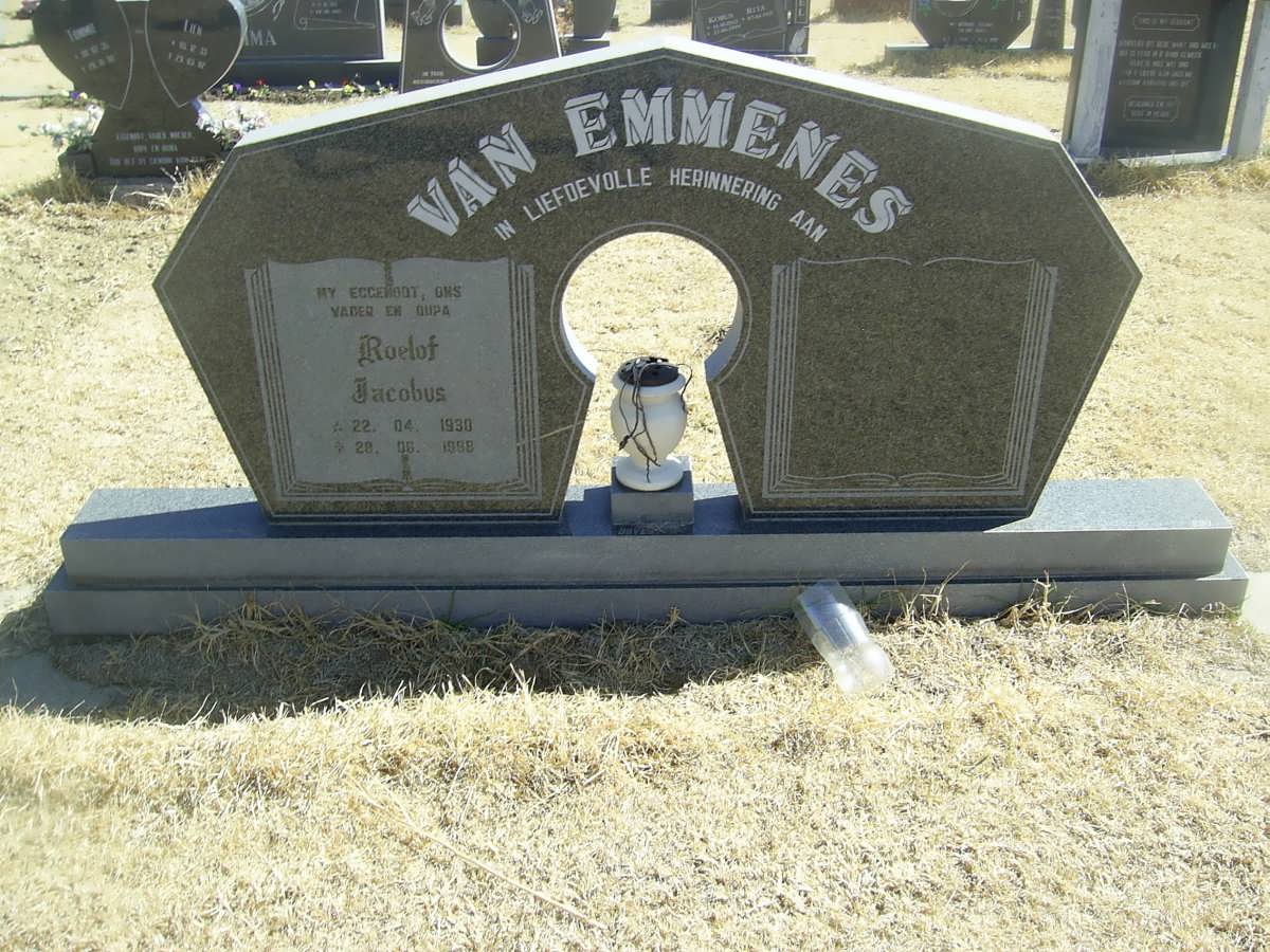 EMMENES Roelof Jacobus, van 1938-1985