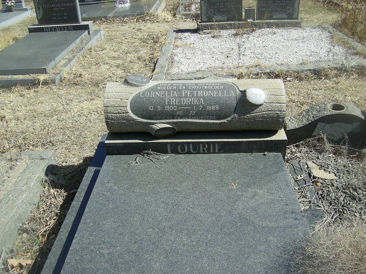 FOURIE Cornelia Petronella Fredrika 1900-1965