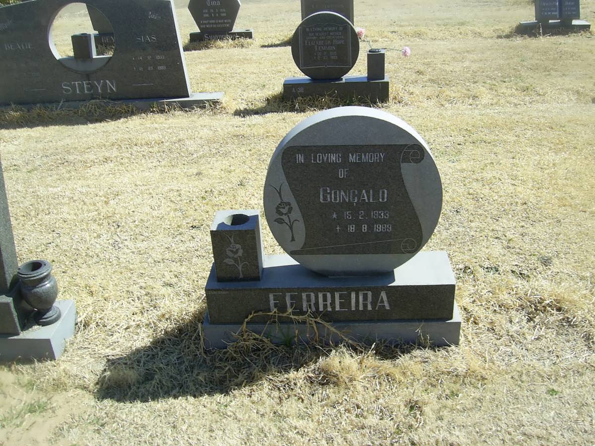 FERREIRA Gongalo 1933-1989