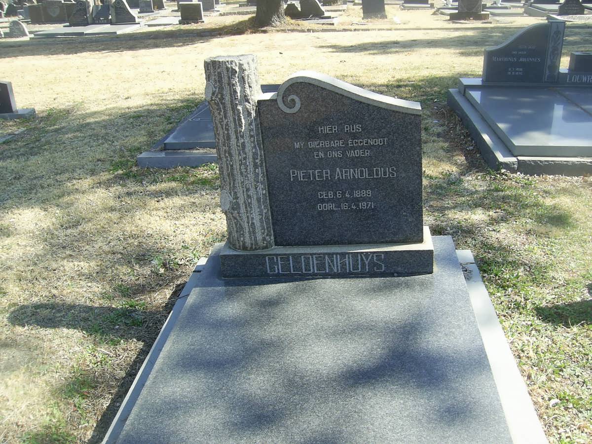 GELDENHUYS Pieter Arnoldus 1889-1971